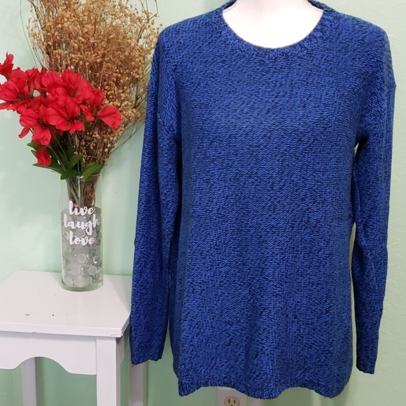 Philosophy Sweaters - HEATHER BLUE oversized sweater